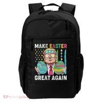 Make Easter Great Again Trump Bunny Spring Hunt Eggs Backpack thumb 0