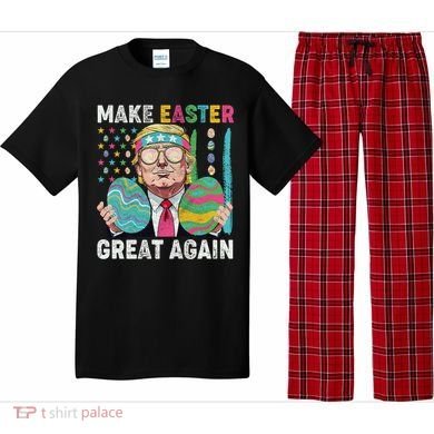 Make Easter Great Again Trump Bunny Spring Hunt Eggs Pajama Set