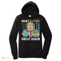 Make Easter Great Again Trump Bunny Spring Hunt Eggs Women's Hoodie thumb 0