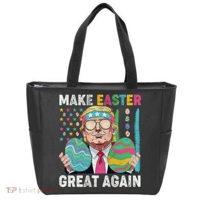 Make Easter Great Again Trump Bunny Spring Hunt Eggs Tote Bag