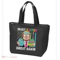 Make Easter Great Again Trump Bunny Spring Hunt Eggs Tote Bag thumb 3