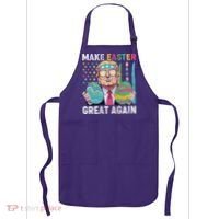 Make Easter Great Again Trump Bunny Spring Hunt Eggs Apron thumb 0
