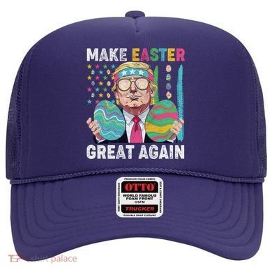 Make Easter Great Again Trump Bunny Spring Hunt Eggs Hat