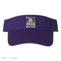 Make Easter Great Again Trump Bunny Spring Hunt Eggs Visor thumb 0