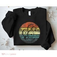 Mechanical Engineer Gifts Funny Retro Cogs Engineering Gear Sweatshirt thumb 2