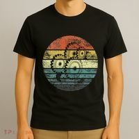 Mechanical Engineer Gifts Funny Retro Cogs Engineering Gear T-Shirt thumb 3
