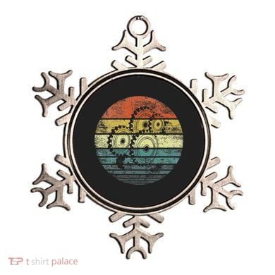 Mechanical Engineer Gifts Funny Retro Cogs Engineering Gear Ornament
