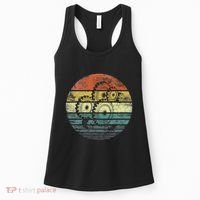 Mechanical Engineer Gifts Funny Retro Cogs Engineering Gear Women's Tank Top thumb 0