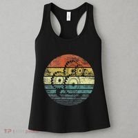 Mechanical Engineer Gifts Funny Retro Cogs Engineering Gear Women's Tank Top thumb 3