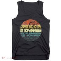 Mechanical Engineer Gifts Funny Retro Cogs Engineering Gear Tank Top thumb 0