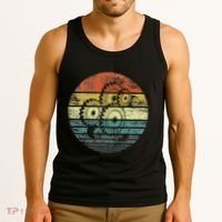 Mechanical Engineer Gifts Funny Retro Cogs Engineering Gear Tank Top thumb 3