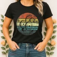 Mechanical Engineer Gifts Funny Retro Cogs Engineering Gear Women's T-Shirt thumb 2