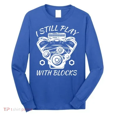 Mechanic Engine Gift Long Sleeve Shirt