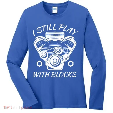 Mechanic Engine Gift Women's Long Sleeve Shirt