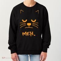 Meh. Angry Cat Women's Sweatshirt thumb 0
