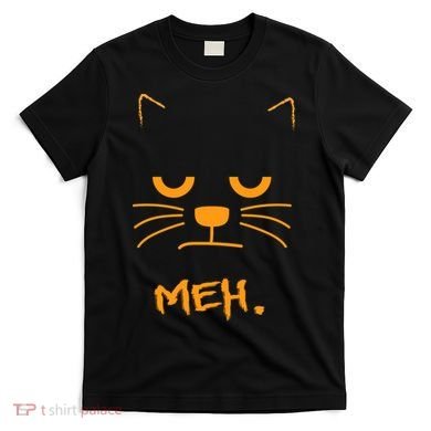 Meh. Angry Cat T-Shirt