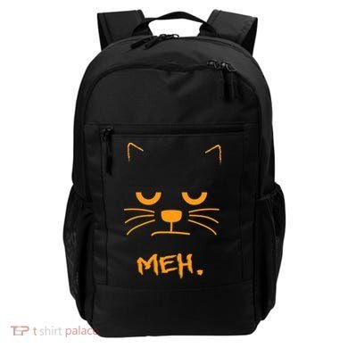 Meh. Angry Cat Backpack