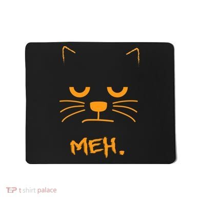 Meh. Angry Cat Mousepad
