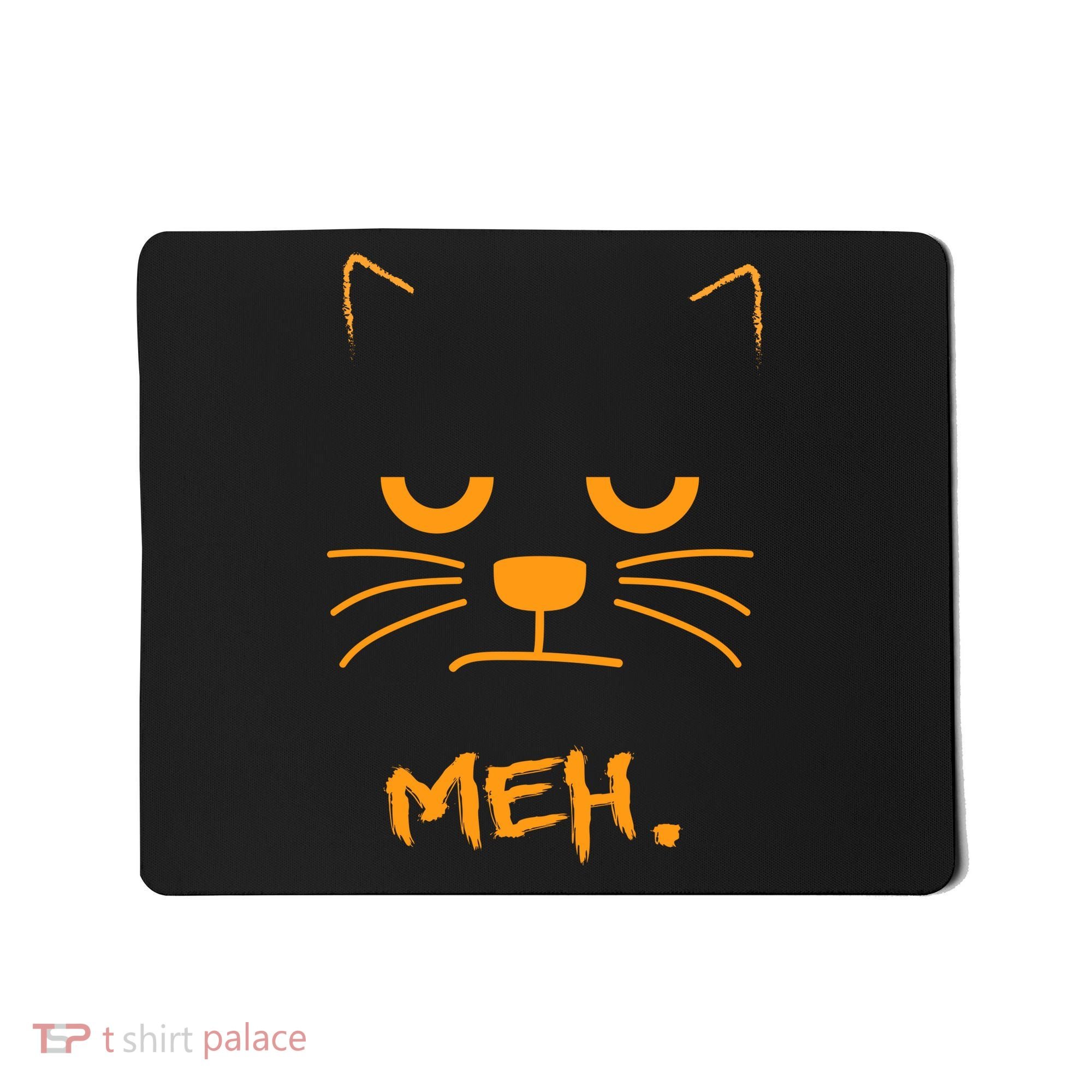 Meh. Angry Cat Mousepad