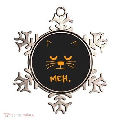 Meh. Angry Cat Ornament