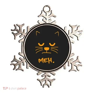 Meh. Angry Cat Ornament