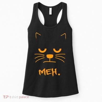 Meh. Angry Cat Women's Tank Top