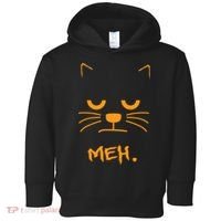 Meh. Angry Cat Toddler Hoodie thumb 0