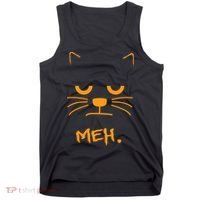 Meh. Angry Cat Tank Top thumb 0