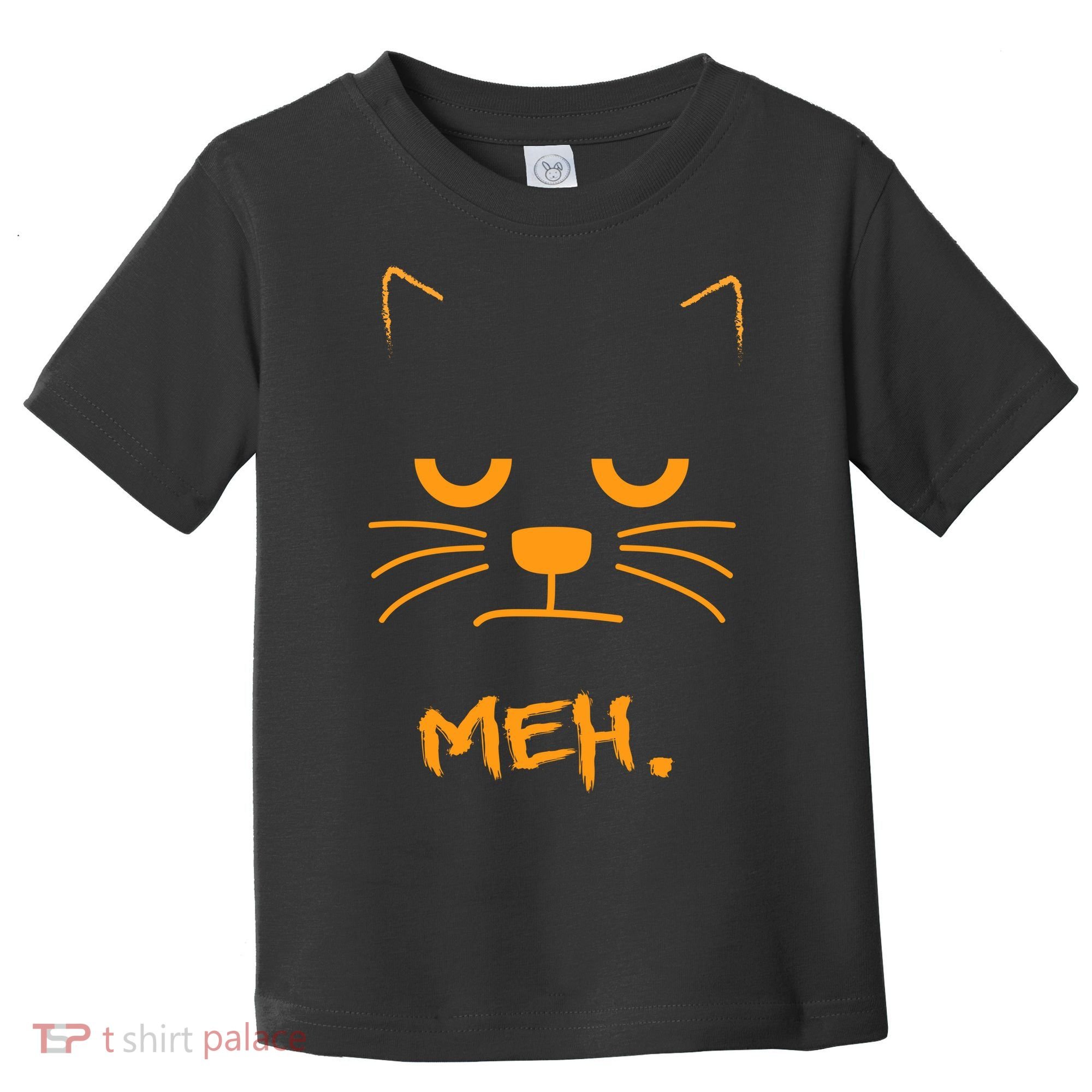 Meh. Angry Cat Toddler T-Shirt