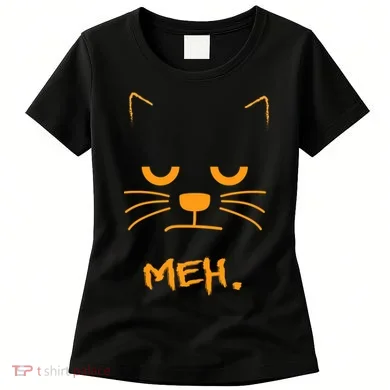 Meh. Angry Cat Women's T-Shirt