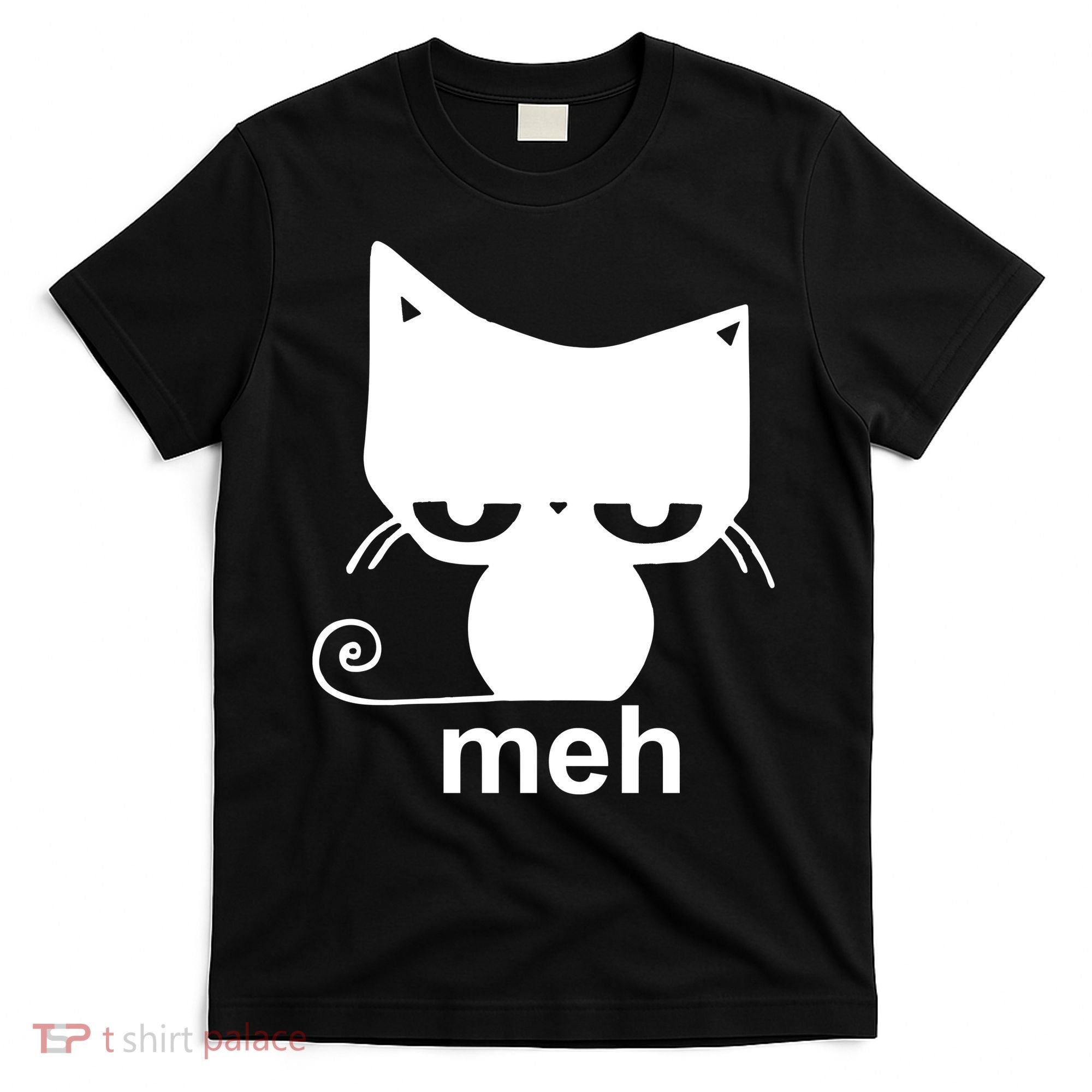 Meh Cat Funny Meme T-Shirt