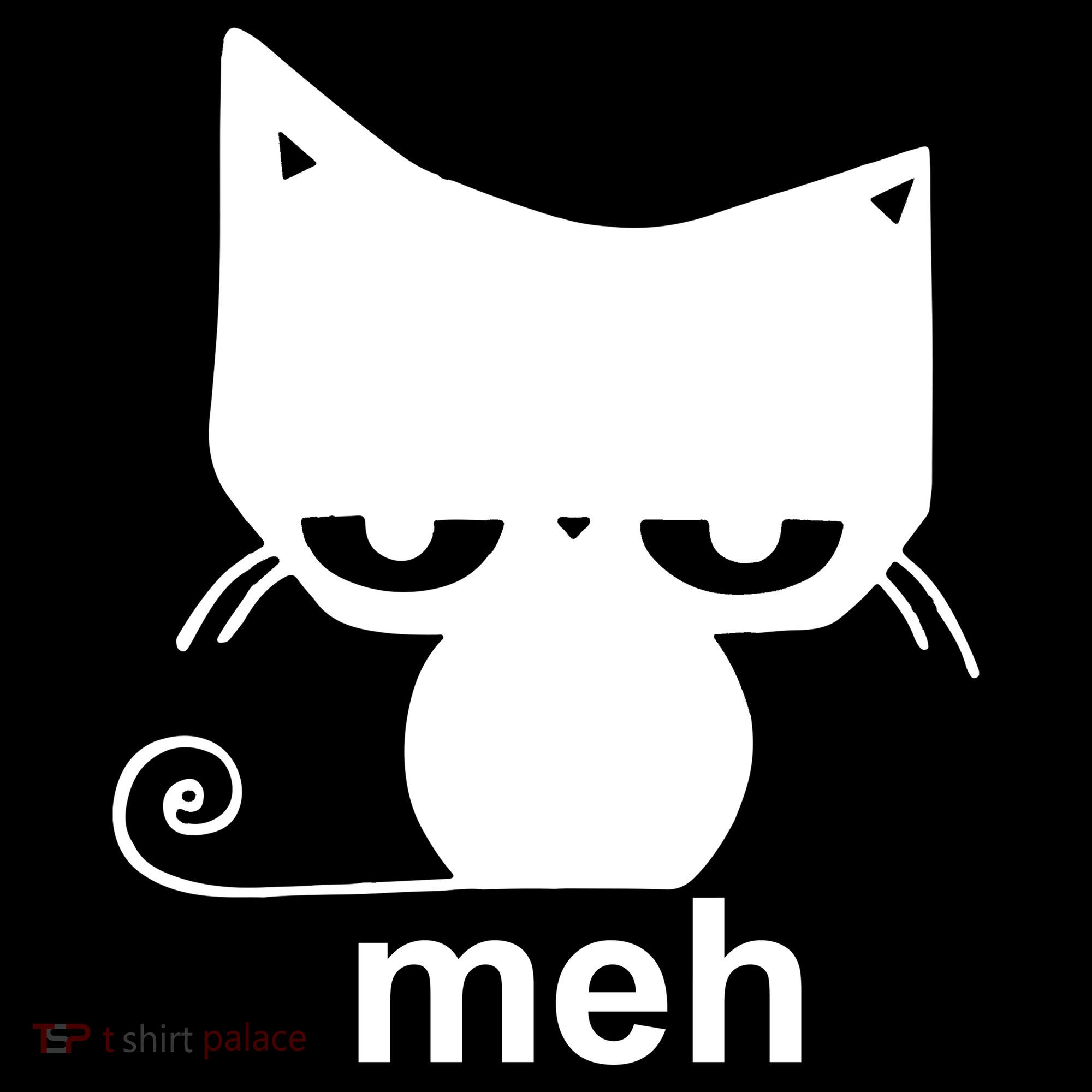 Meh Cat Funny Meme Backpack