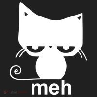 Meh Cat Funny Meme Hat thumb 2