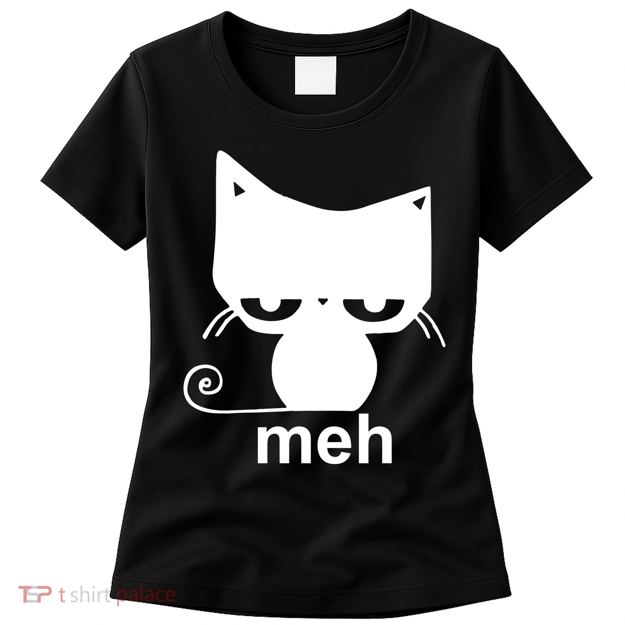 Meh Cat Funny Meme Women's T-Shirt