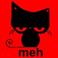 Meh Cat Funny Meme Santa Hat thumb 1