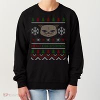 MEH! Christmas Cat Ugly Sweater Women's Sweatshirt thumb 0