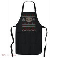 MEH! Christmas Cat Ugly Sweater Apron thumb 0