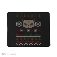 MEH! Christmas Cat Ugly Sweater Mousepad thumb 0
