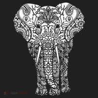 Mandala Elephant Hastin Gaja Pattern Yoga Great Gift Beanie thumb 2