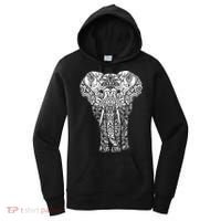Mandala Elephant Hastin Gaja Pattern Yoga Great Gift Women's Hoodie thumb 0