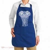 Mandala Elephant Hastin Gaja Pattern Yoga Great Gift Apron thumb 2