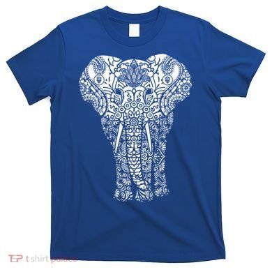 Mandala Elephant Hastin Gaja Pattern Yoga Great Gift T-Shirt