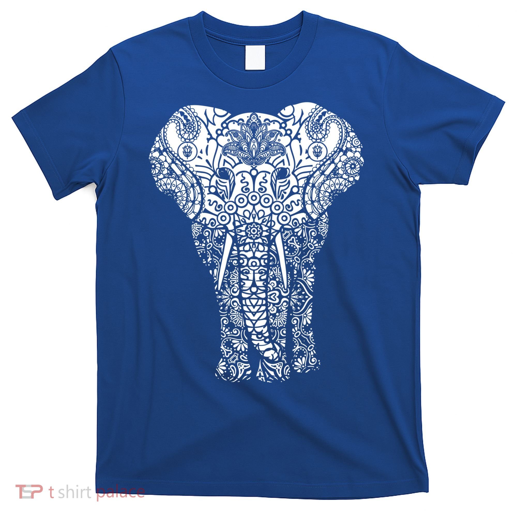 Mandala Elephant Hastin Gaja Pattern Yoga Great Gift T-Shirt