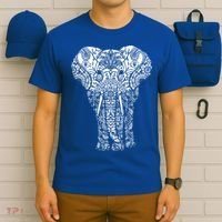 Mandala Elephant Hastin Gaja Pattern Yoga Great Gift T-Shirt thumb 6
