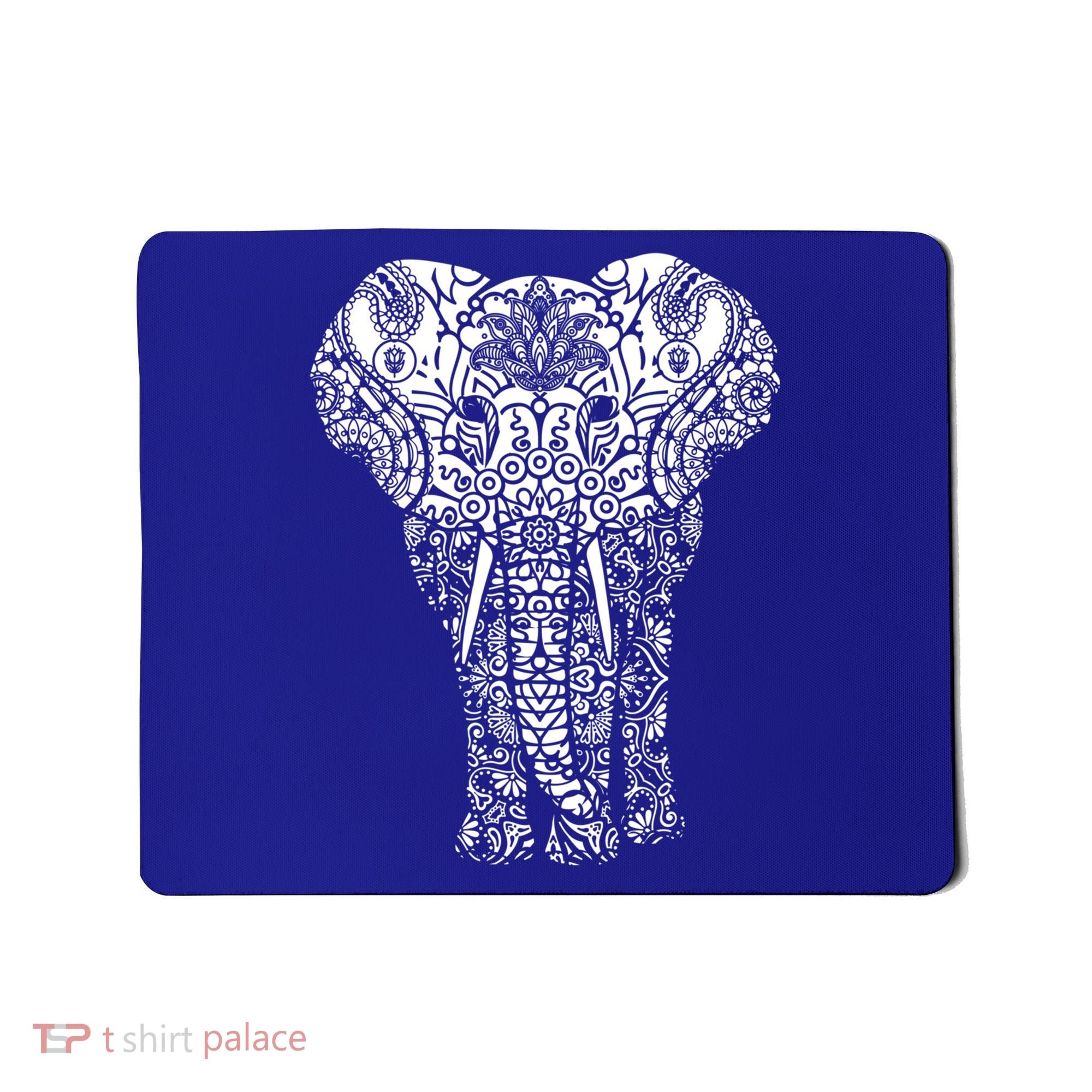 Mandala Elephant Hastin Gaja Pattern Yoga Great Gift Mousepad