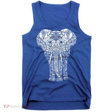 Mandala Elephant Hastin Gaja Pattern Yoga Great Gift Tank Top