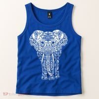 Mandala Elephant Hastin Gaja Pattern Yoga Great Gift Tank Top thumb 2