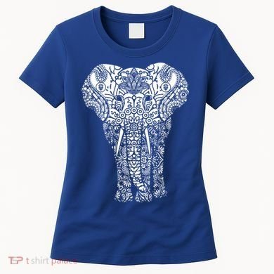 Mandala Elephant Hastin Gaja Pattern Yoga Great Gift Women's T-Shirt