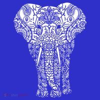 Mandala Elephant Hastin Gaja Pattern Yoga Great Gift Kids Sweatshirt thumb 2