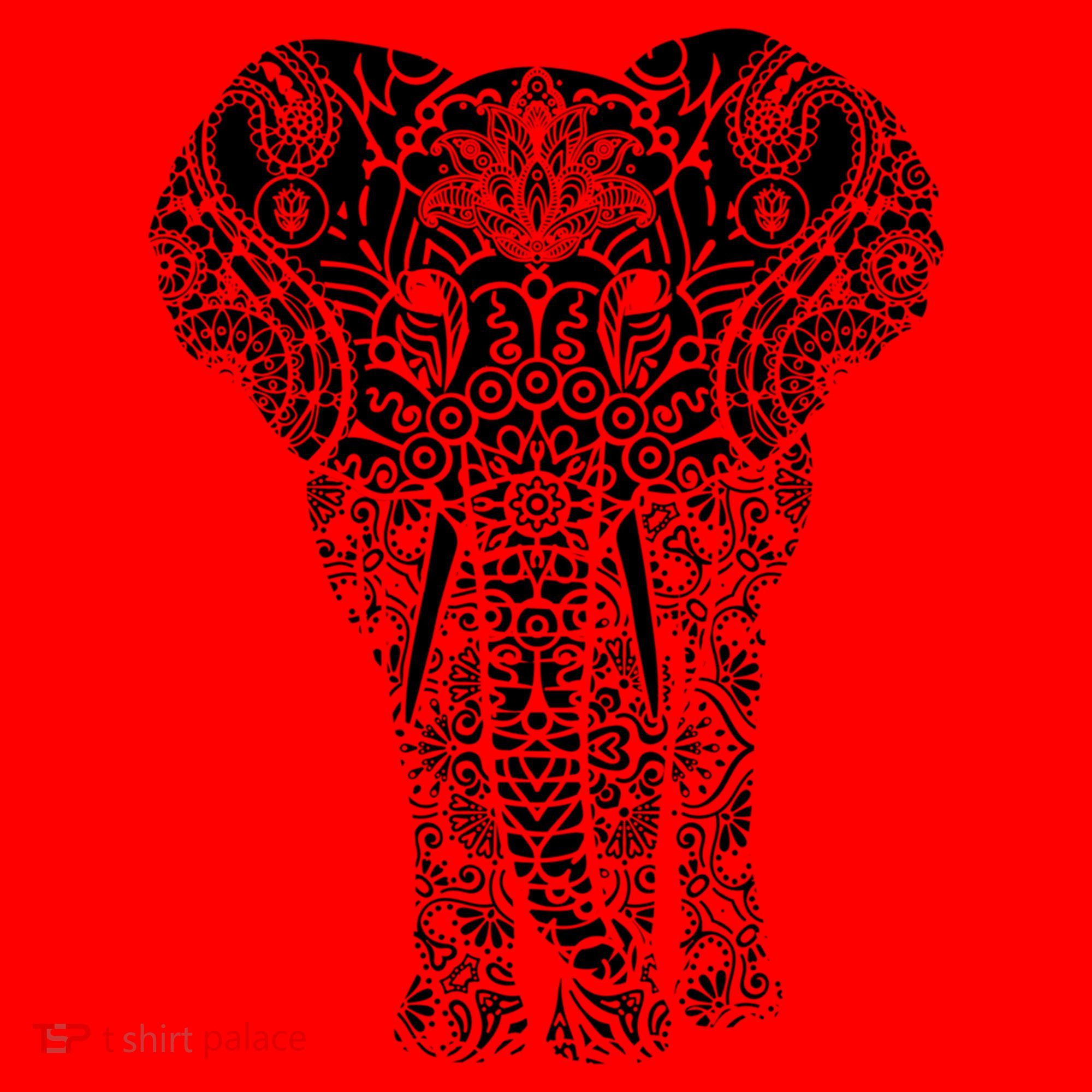 Mandala Elephant Hastin Gaja Pattern Yoga Great Gift Santa Hat